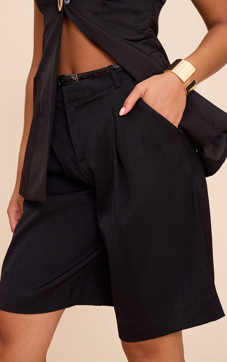Short de tailleur long noir image 5