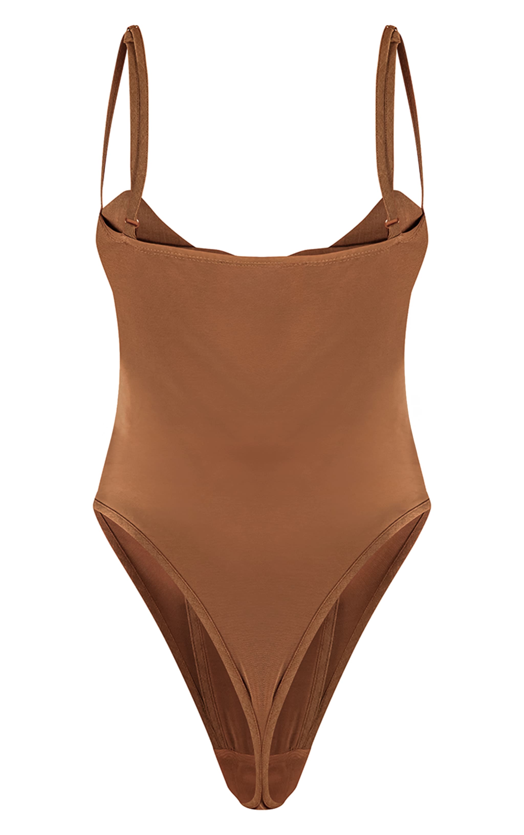 PLT Label Dark Sage Tailored Bandage Mesh Bodysuit image 6