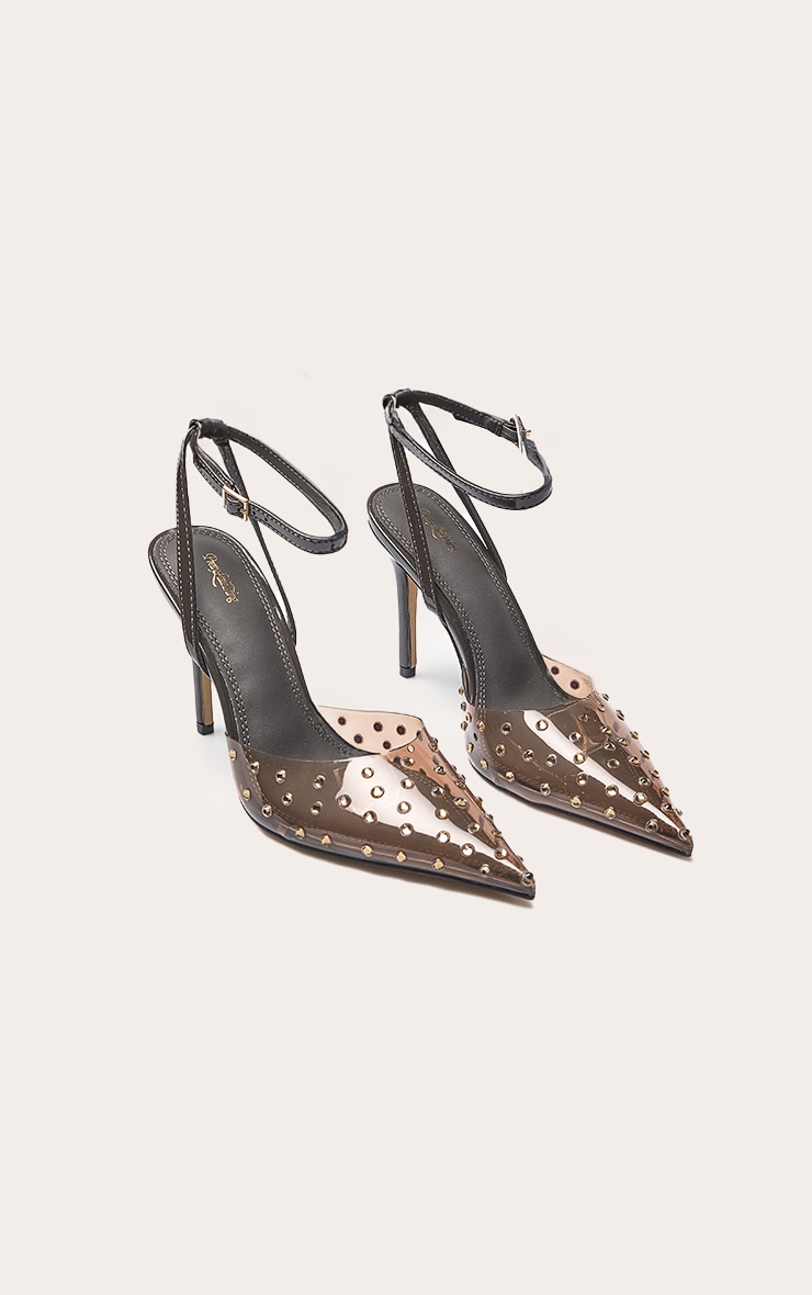 Smokey Chocolate Hot Fix Heeled Sandal image 2
