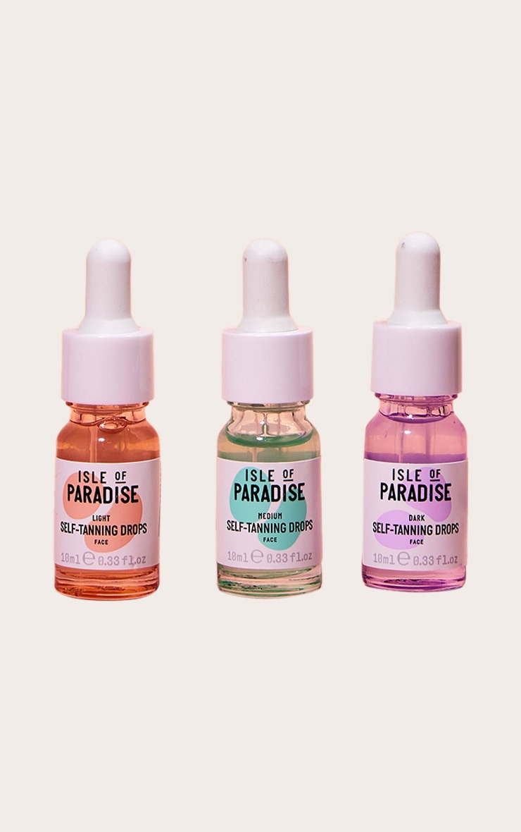 Isle of Paradise Dark Self-Tanning Drops 10ml image 3