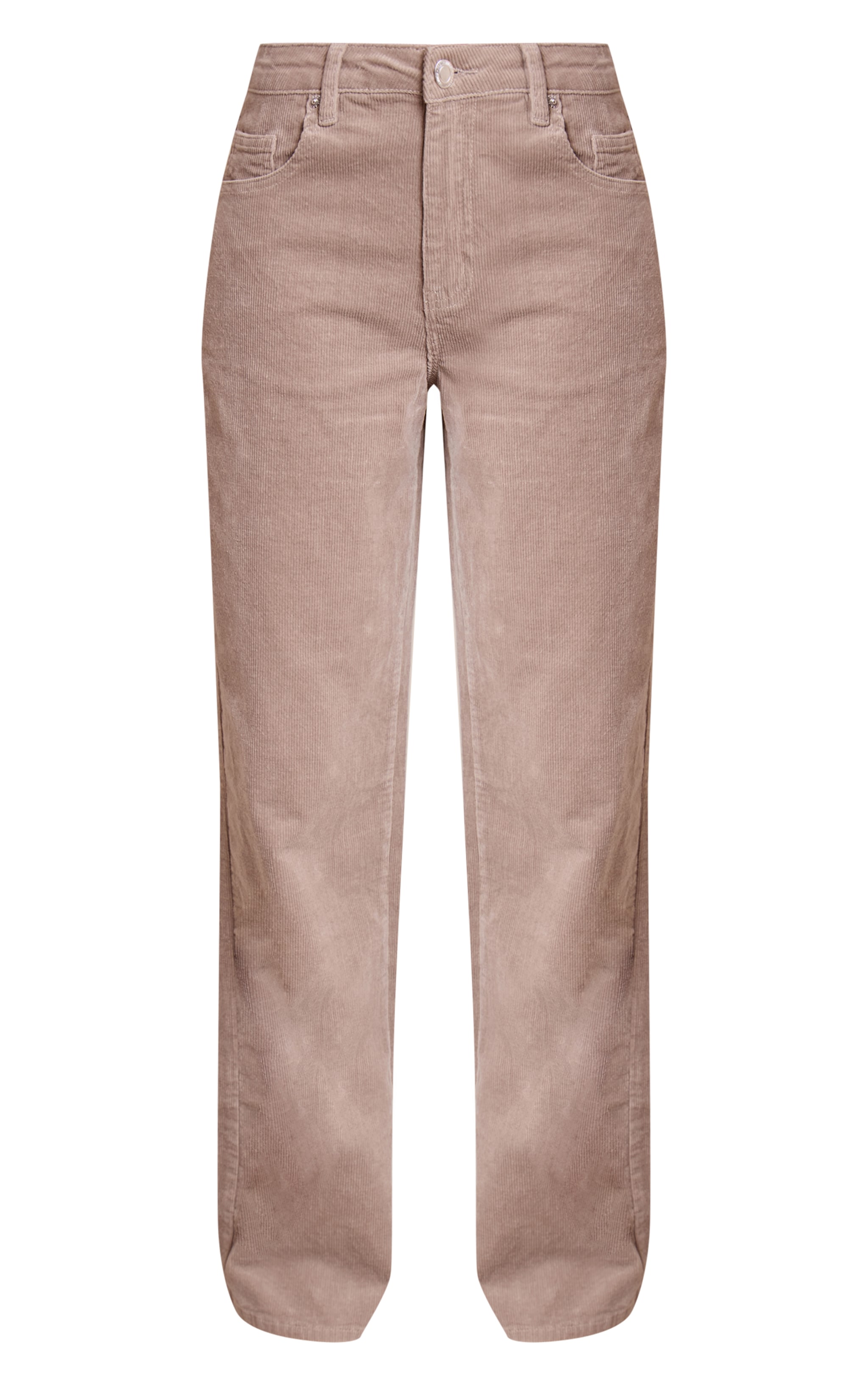 Tall Taupe Cord Wide Leg Jeans image 5