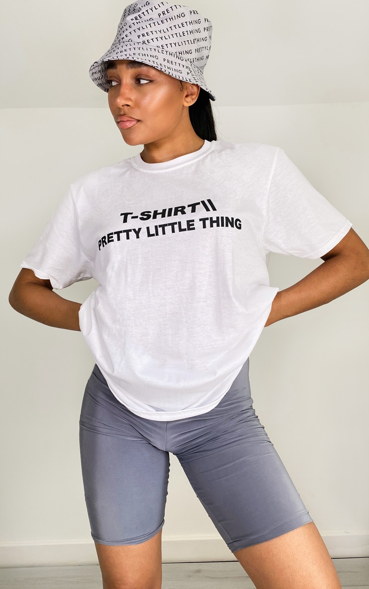 PRETTYLITTLETHING White Official T Shirt