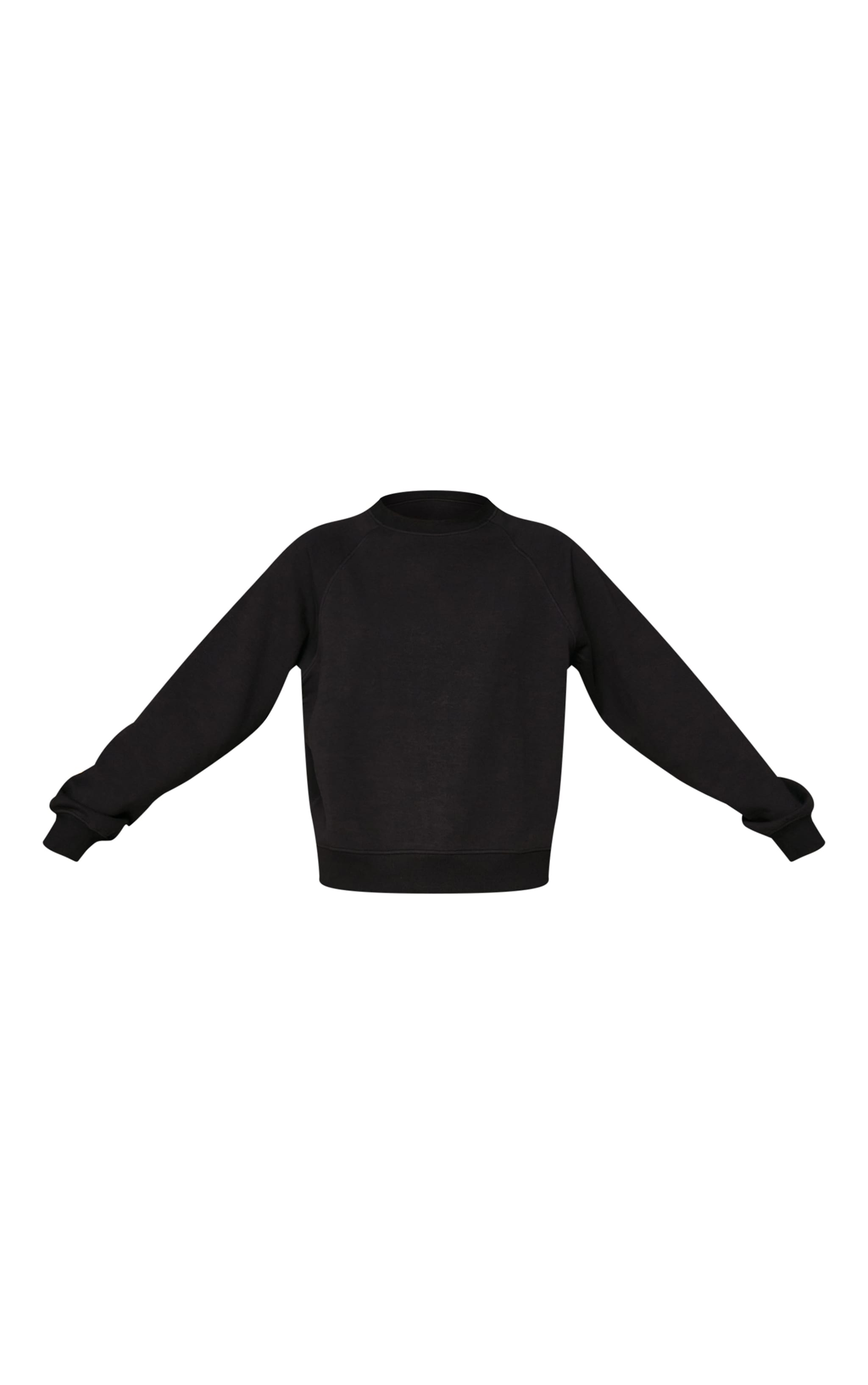 Sweat tissé noir à logo brodé image 5