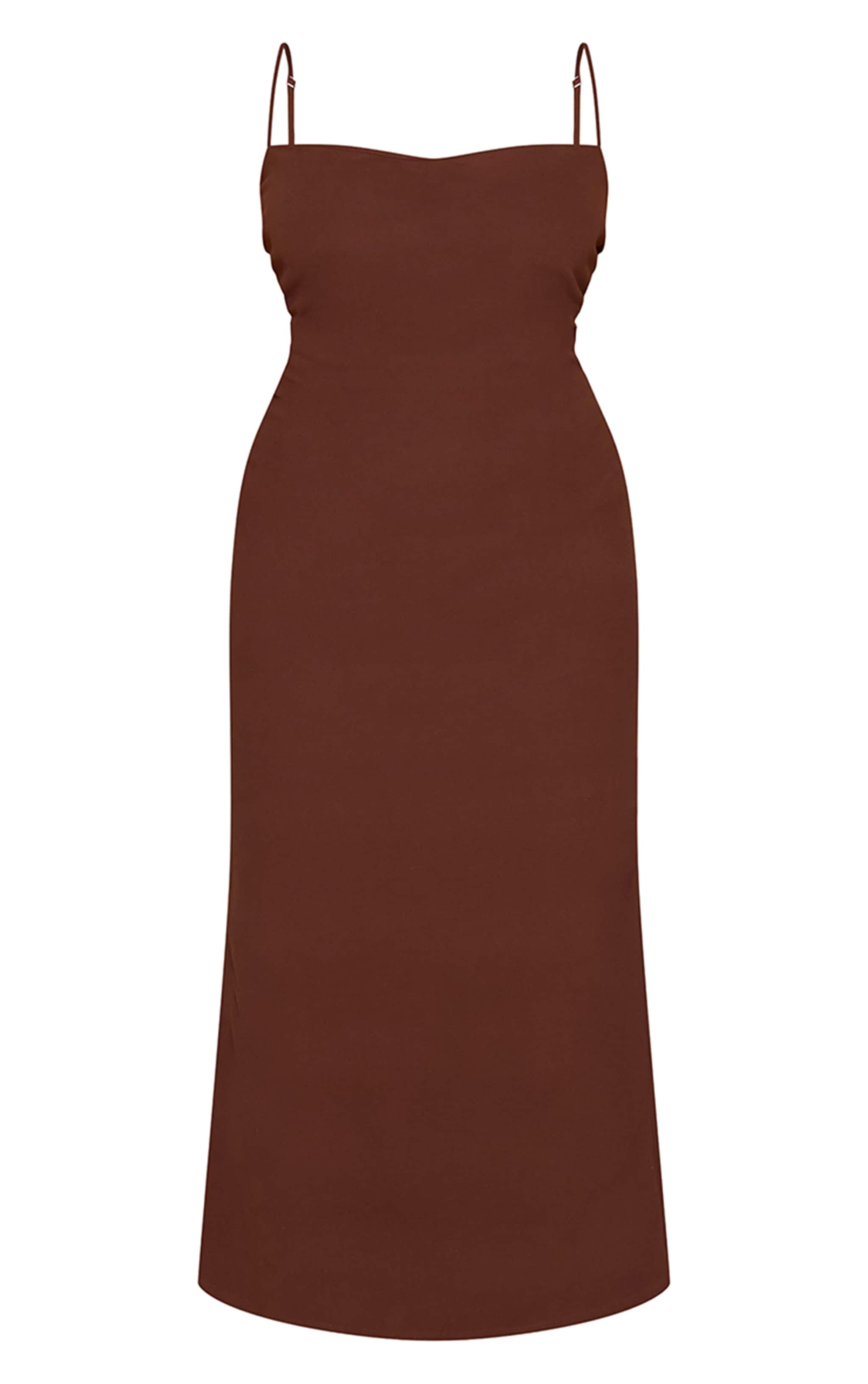 Plus Chocolate Soft Touch Maxi Dress image 5