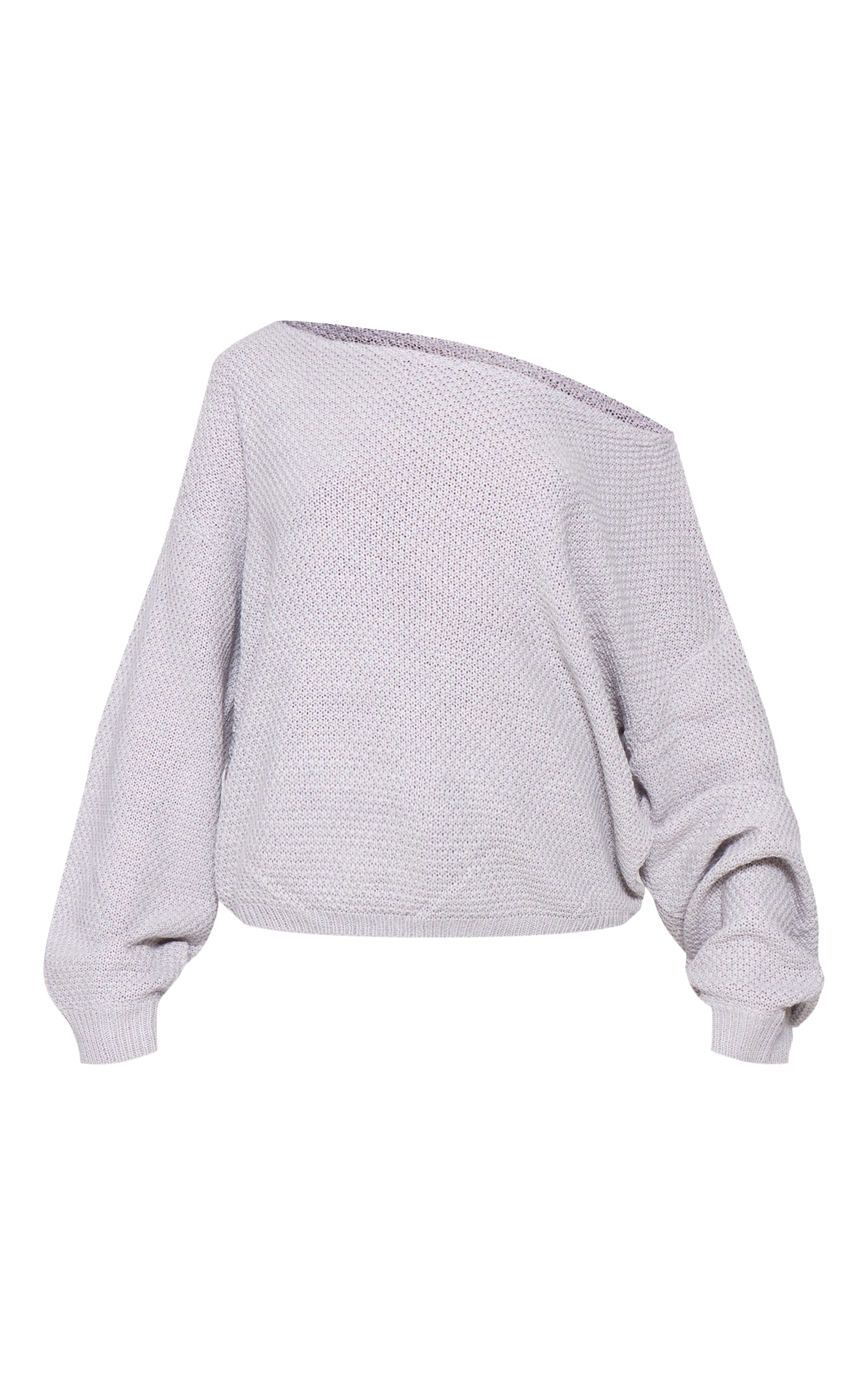 Grey Waffle Knitted Lounge Set image 5