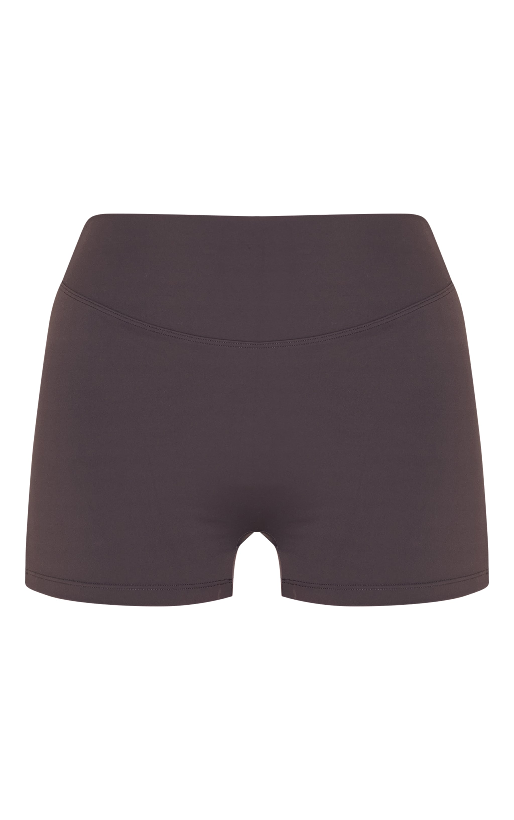Charcoal High Waist Sculpt Gym Shorts image 6