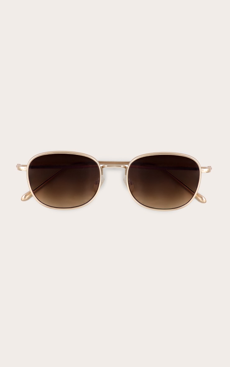 A.KJÆRBEDE Hello Sunglasses - Matte Gold image 2