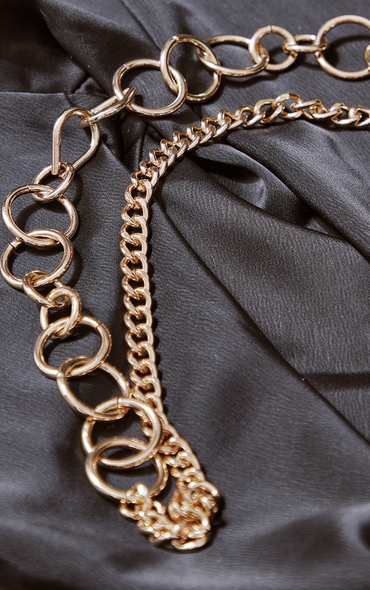 Gold Circular Chain Belt image 2