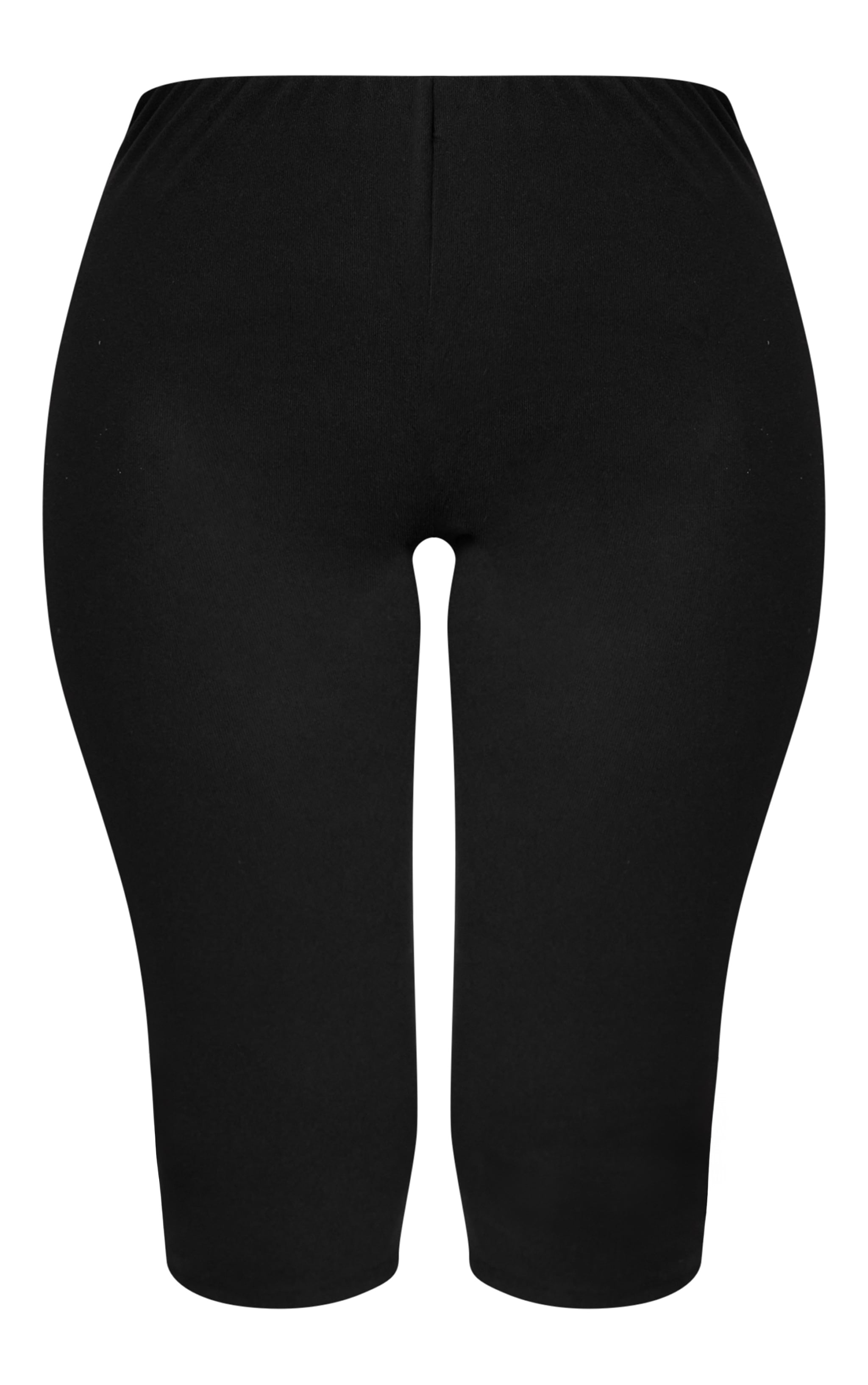 Petite Black Fitted Capri Pants image 5