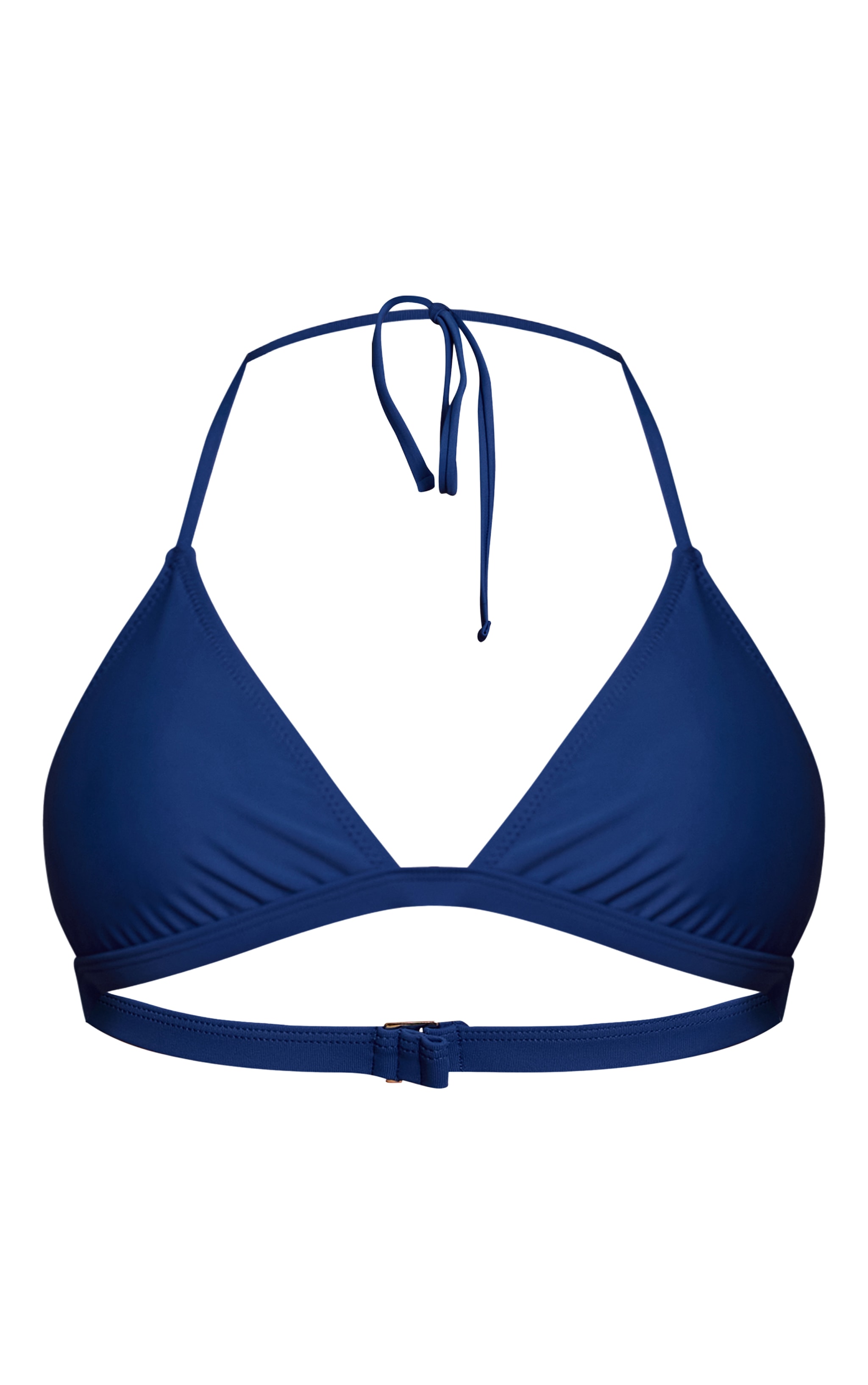 Cobalt Fixed Micro Triangle Bikini Top image 5