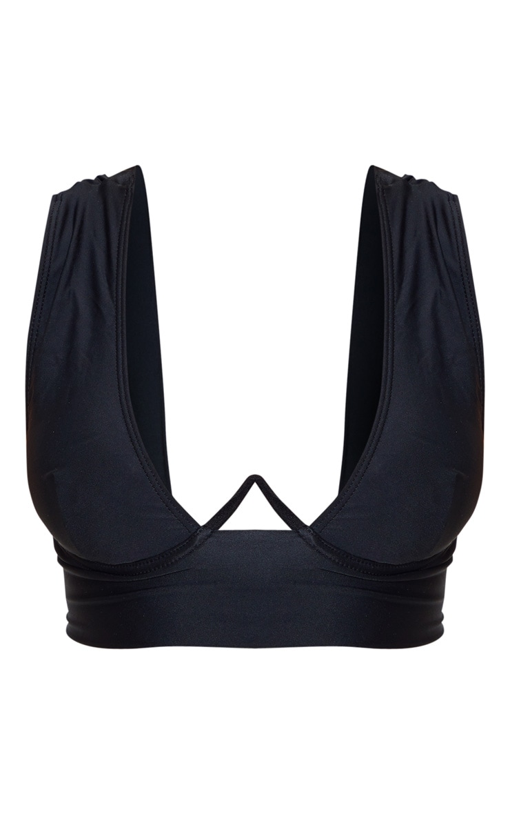 V Wire Over the Shoulder Swim Top