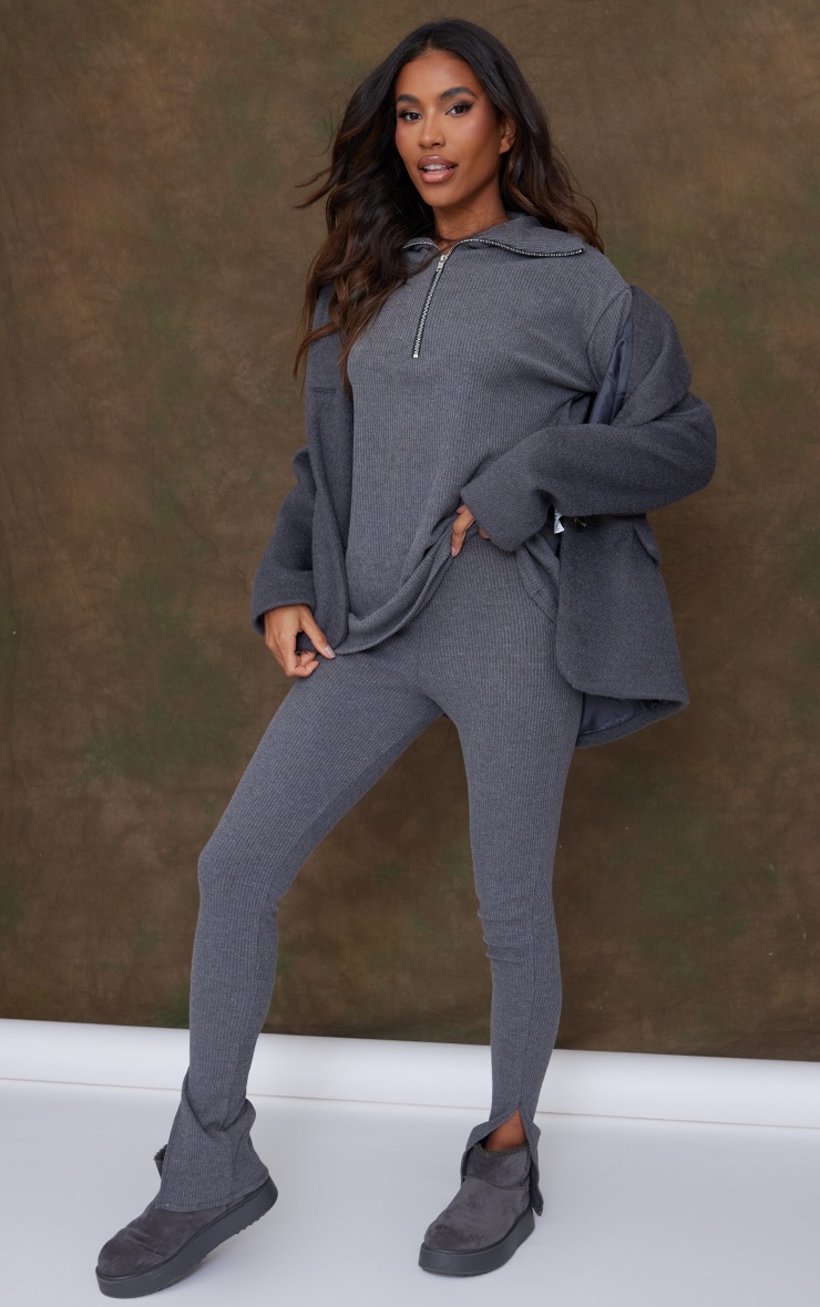 Charcoal Seamless Legging main image 1