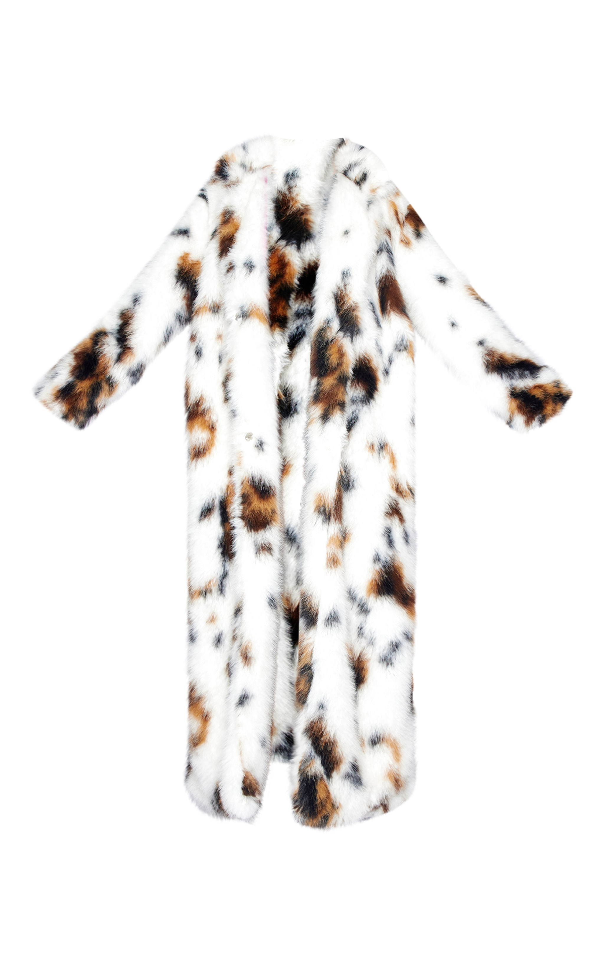 Tall Multi Faux Fur Maxi Coat image 5