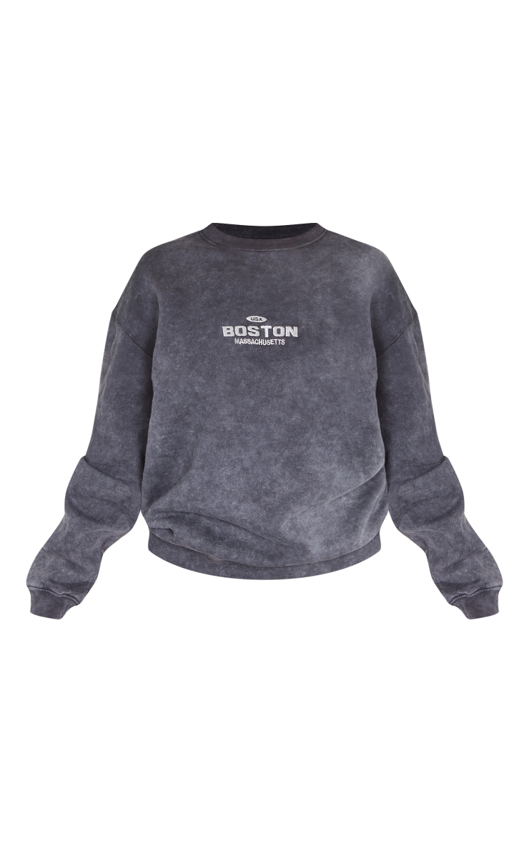 し*ー様 2518 美品 BoTTGradation Cotton Sweate BoTT Gradation Cotton Sweater（ブルー）XXLサイズ