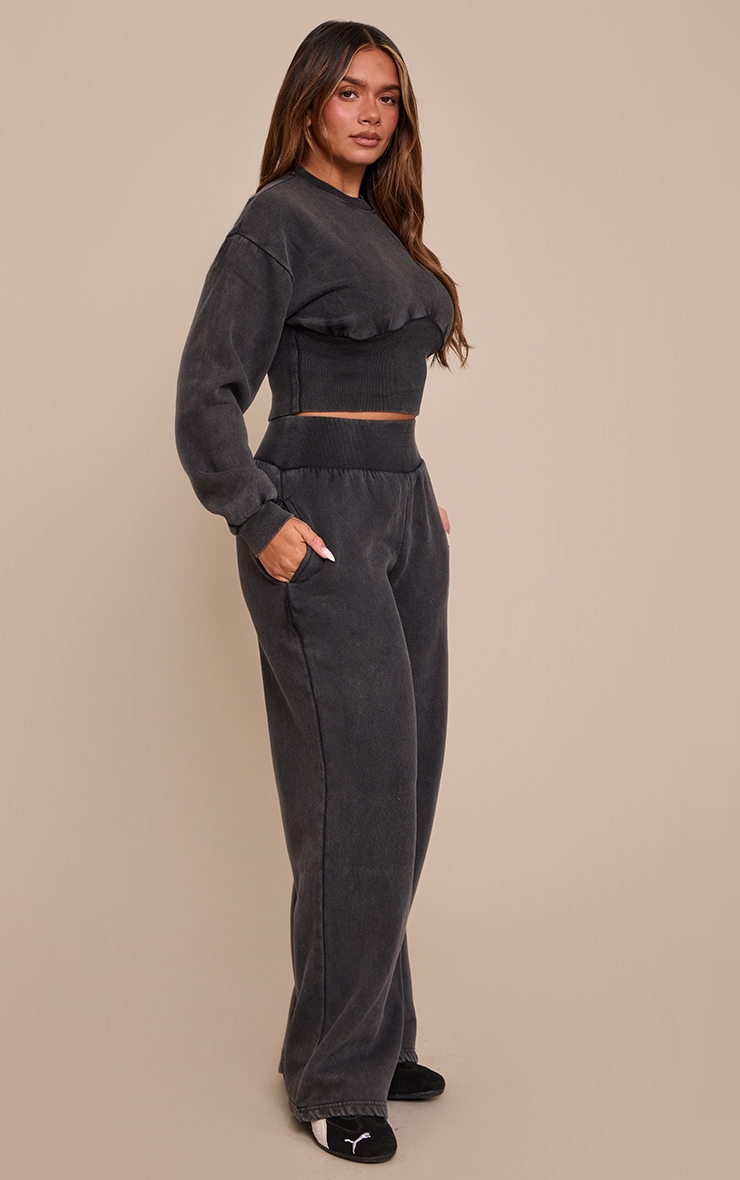 Shape Charcoal Cinched Waist Jogger image 2