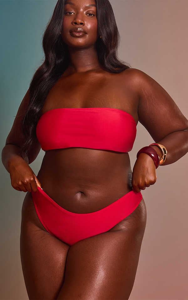 Plus Haut de maillot de bain Mix & Match bandeau rouge