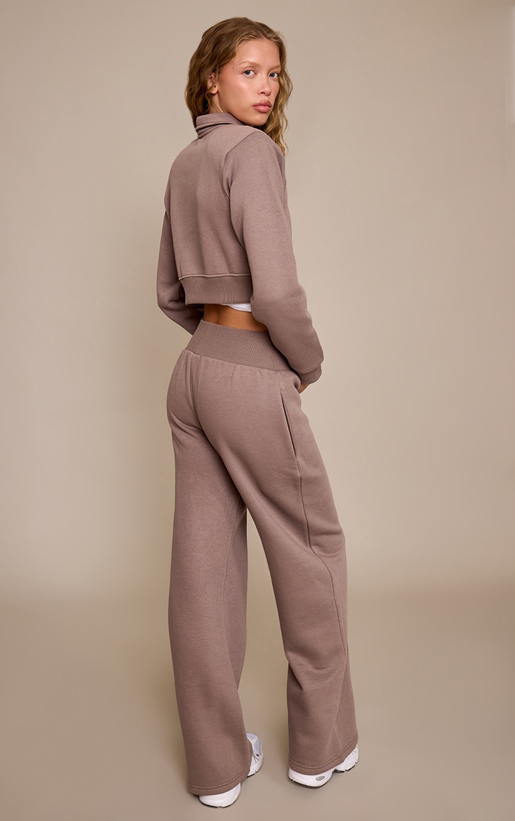 Mushroom High Waist Straight Leg Sweatpants image 3