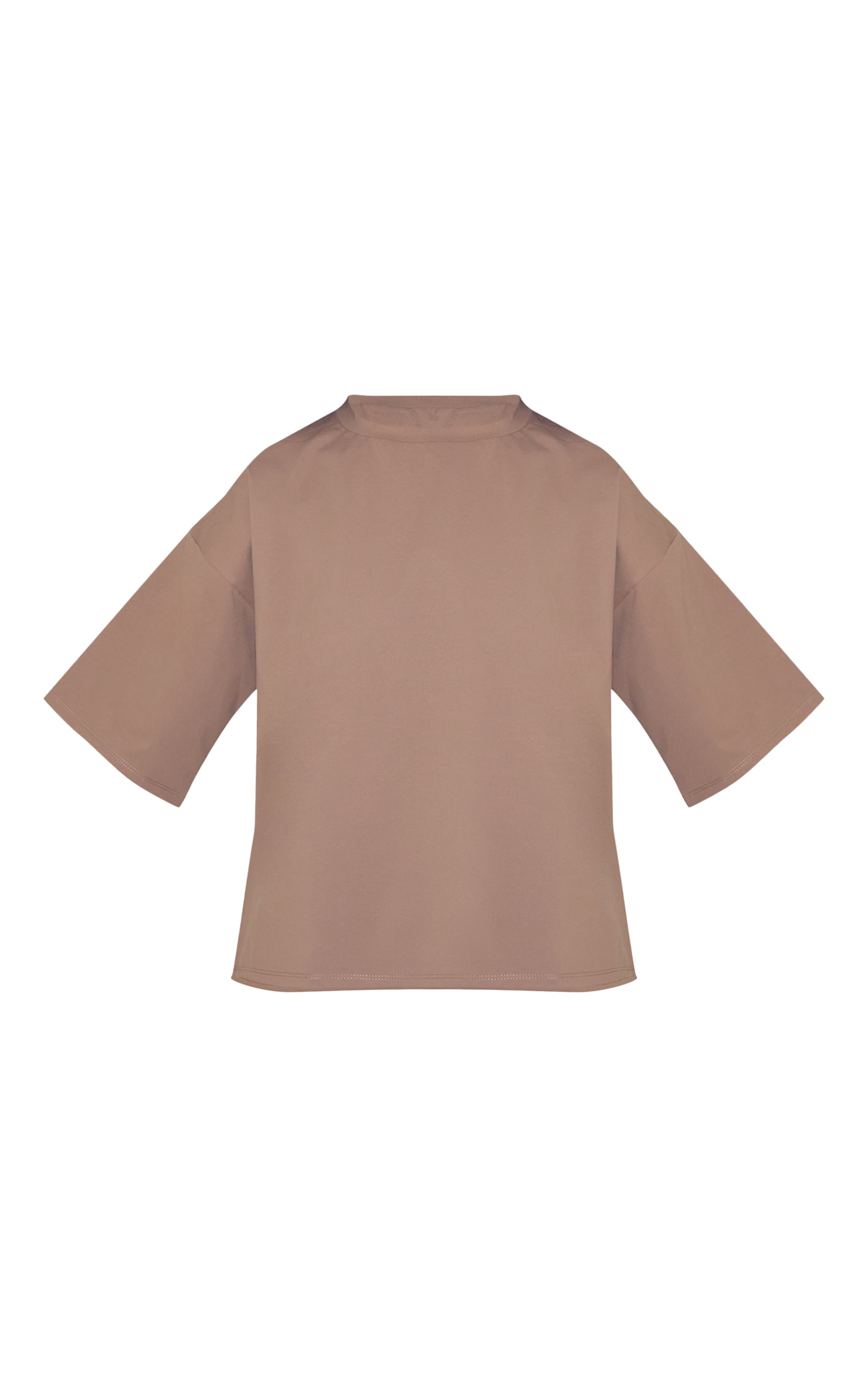 Chocolate Interlock Crew Neck T-shirt image 5