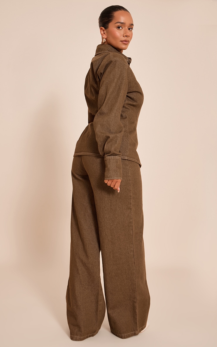 Shape Khaki Seam Front Straight Leg Twill Pant image 3