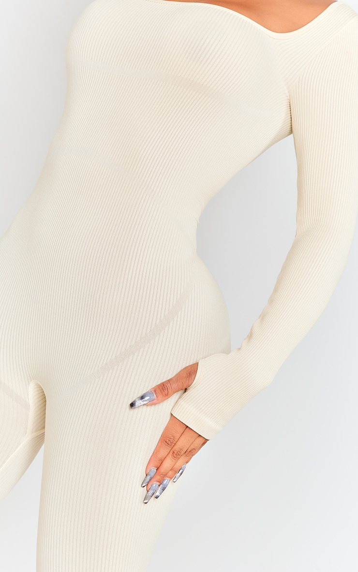 [TREEMINGBIRD]★ Square Neck Finger Hole Long Sleeve (3色) SHOP - TOP - TREEMINGBIRD