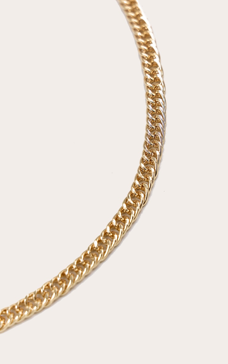 Gold Dainty Chain Necklace image 2
