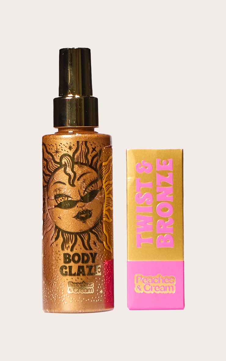 Peaches And Cream Body Glaze & Brush Bundle image 2