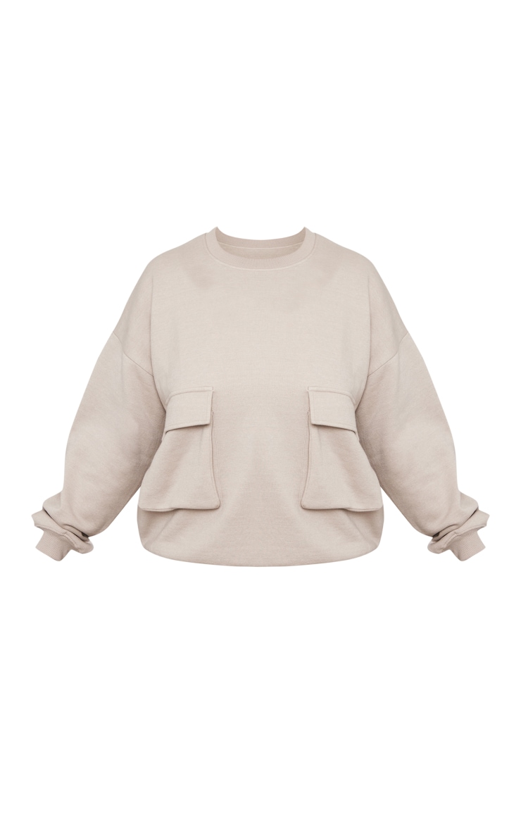 Plus Stone Cargo Sweatshirt image 5