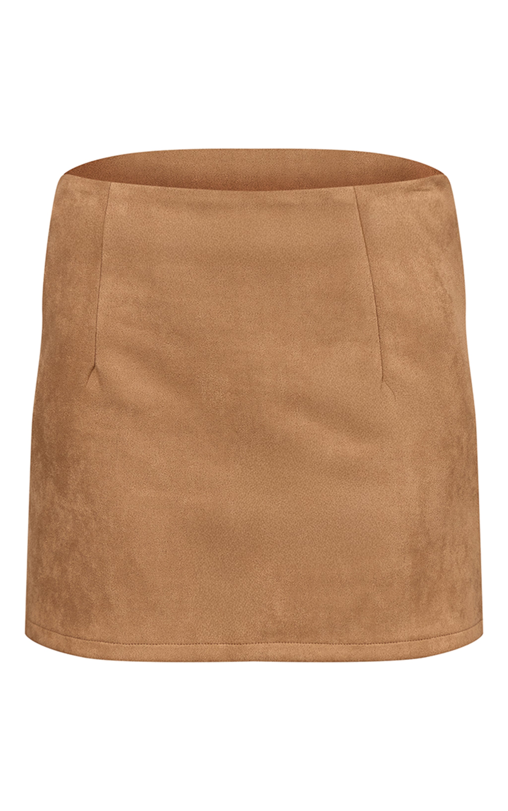 Sand Suede Mid Rise Mini Skirt  image 6