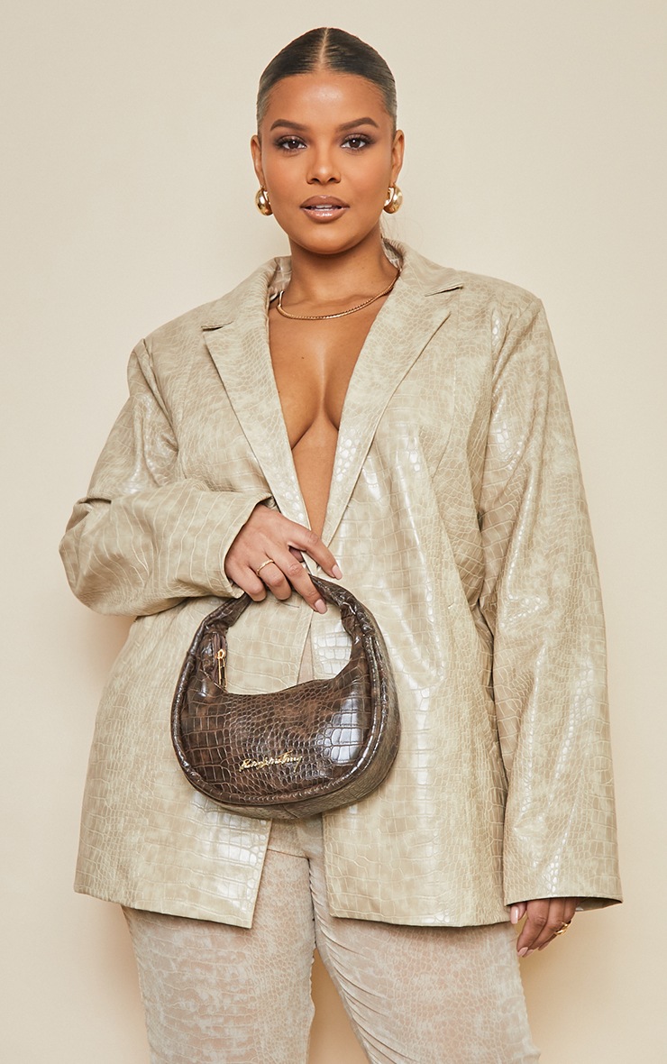 plus size cream jacket