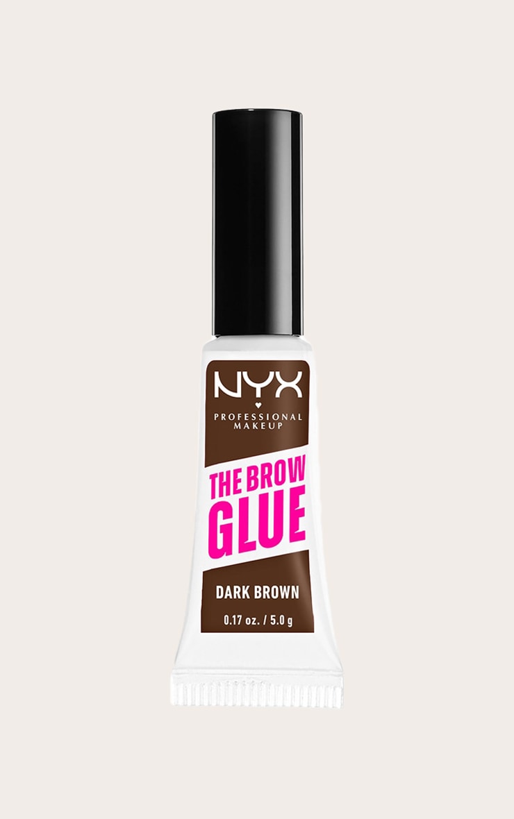 NYX PMU The Brow Glue Instant Styler Dark Brown image 2