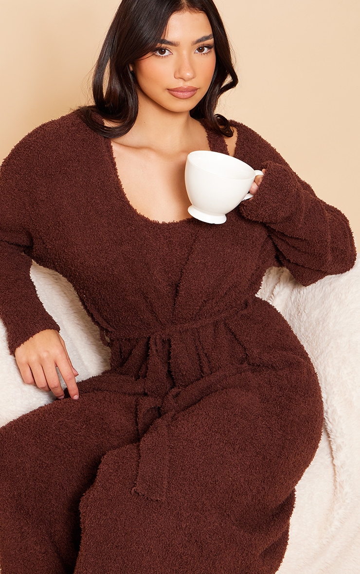 Robe de chambre cosy café image 4