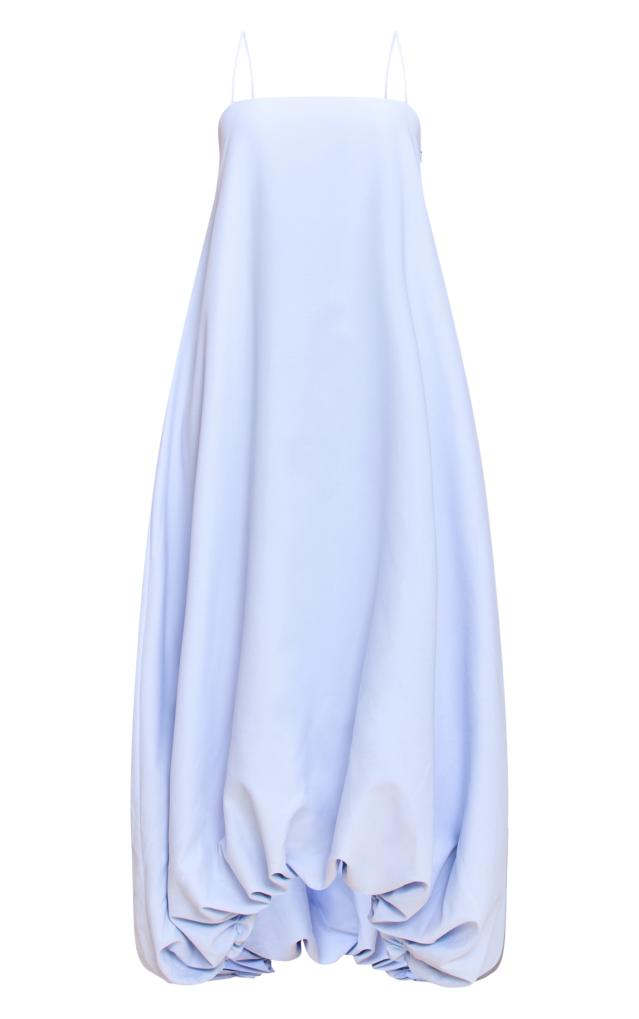 Light Blue Strappy Floaty Maxi Dress image 5
