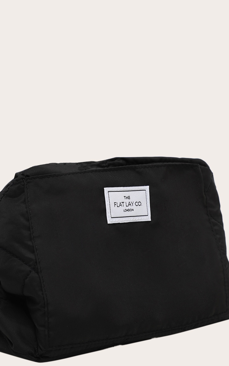 The Flat Lay co. Makeup Bag Classic Black image 3