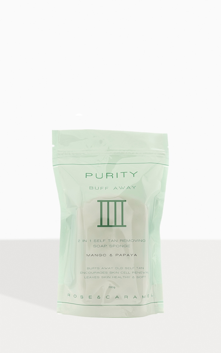 Rose & Caramel Purity Buff Away Self Tan Removing Sponge