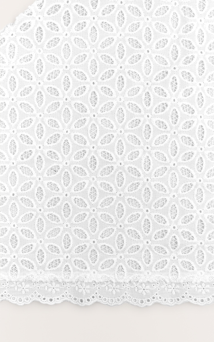 White Broderie Anglaise Bandana image 2