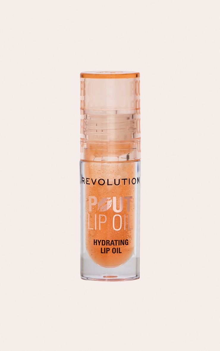 Revolution Pout Lip Oil Honey Shimmer image 3