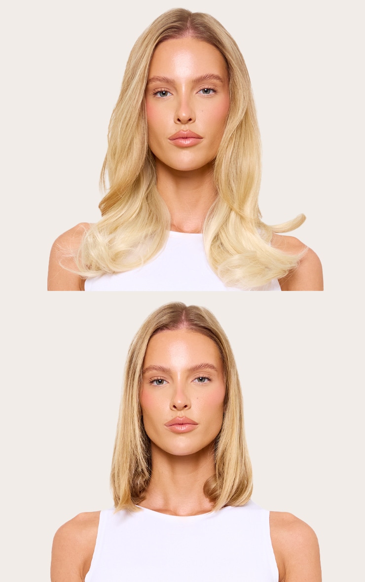 Lullabellz 18" Hidden Halo Blow Dry Hair Extensions - California Blonde image 3