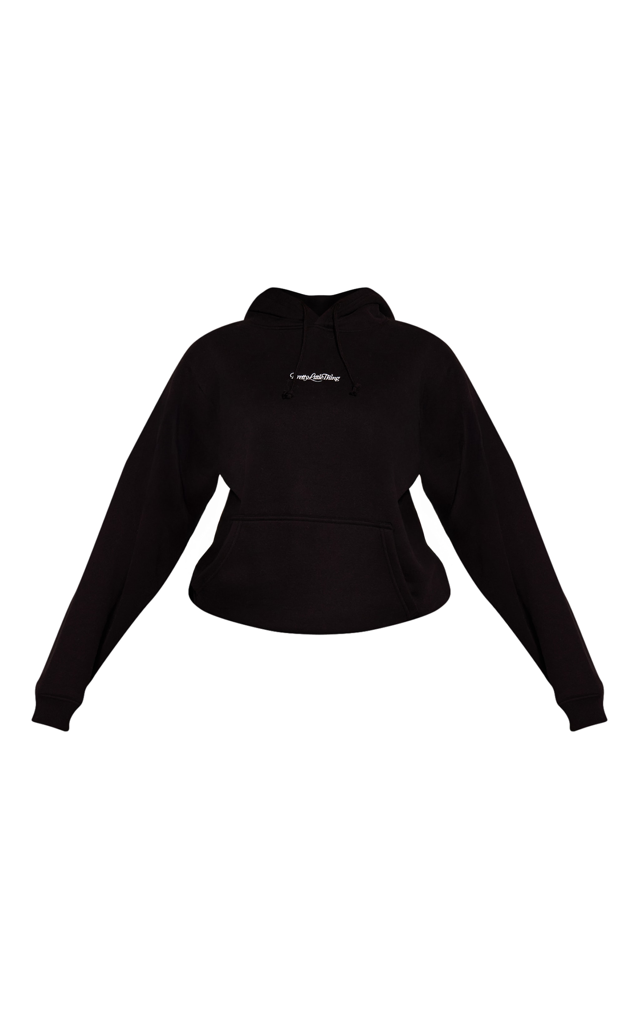Plus Black Pretty Littte Thing Hoodie image 5