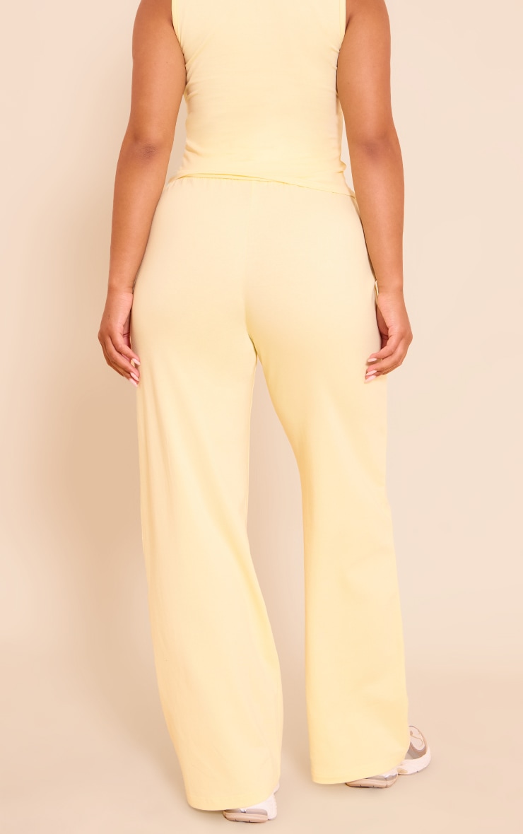 Shape Pantalon large crème au beurre taille haute image 3