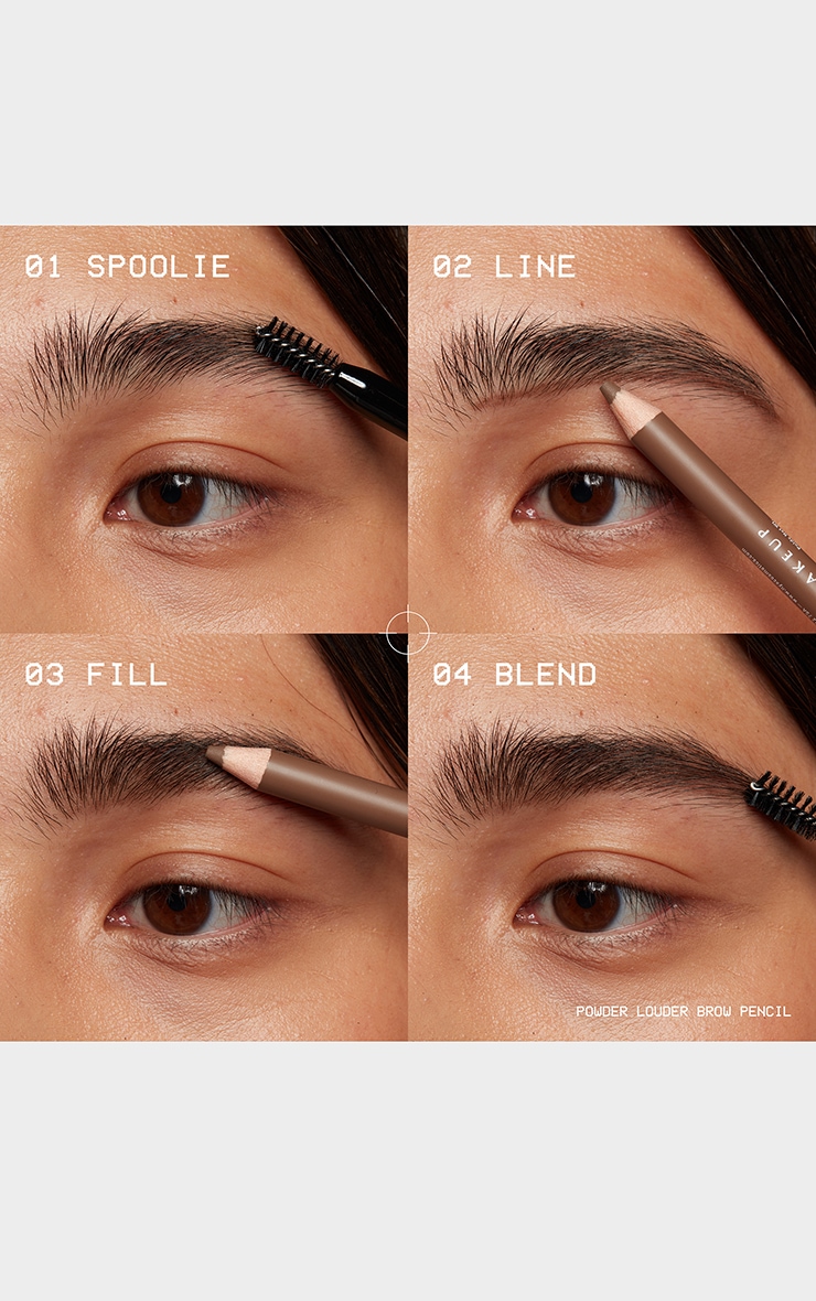Nyx Professional Makeup Powder Louder Brow Pencil - Ash Brown image 2