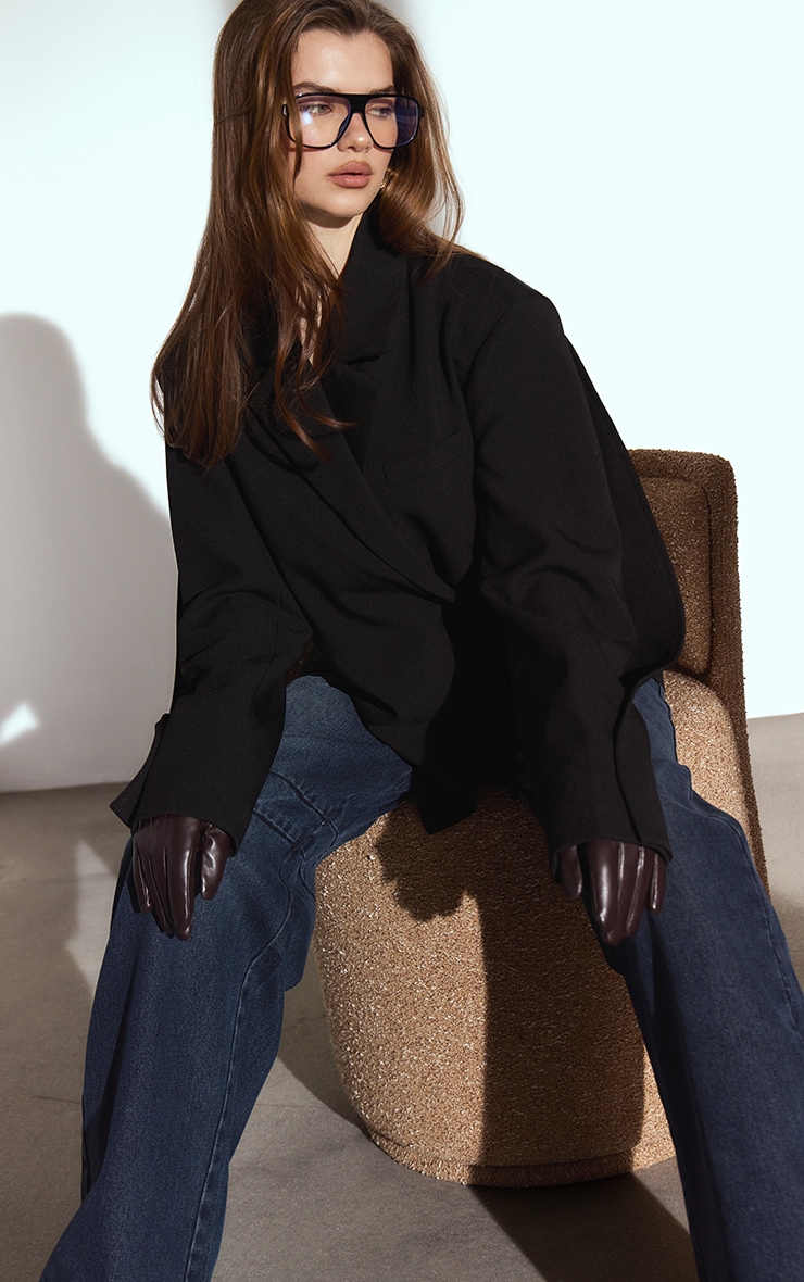 Blazer cache-coeur noir image 3