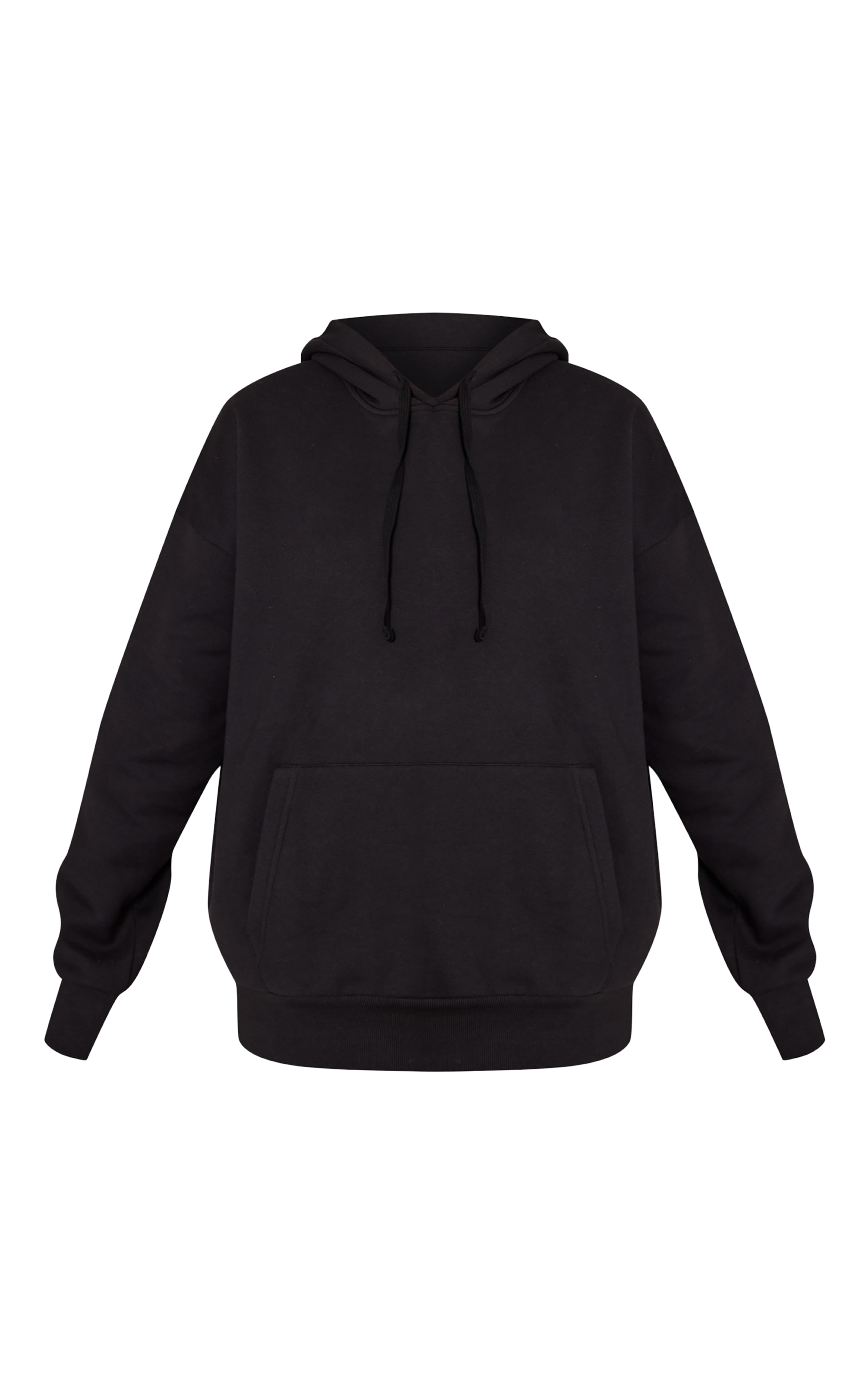 Black PLT Studio Print Oversized Hoodie image 5