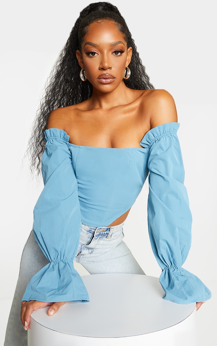 Haut 1 epaule dénudée Clearance