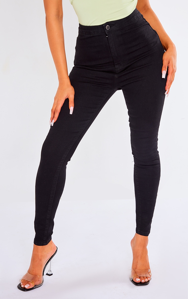Black Disco Skinny Jeans image 2