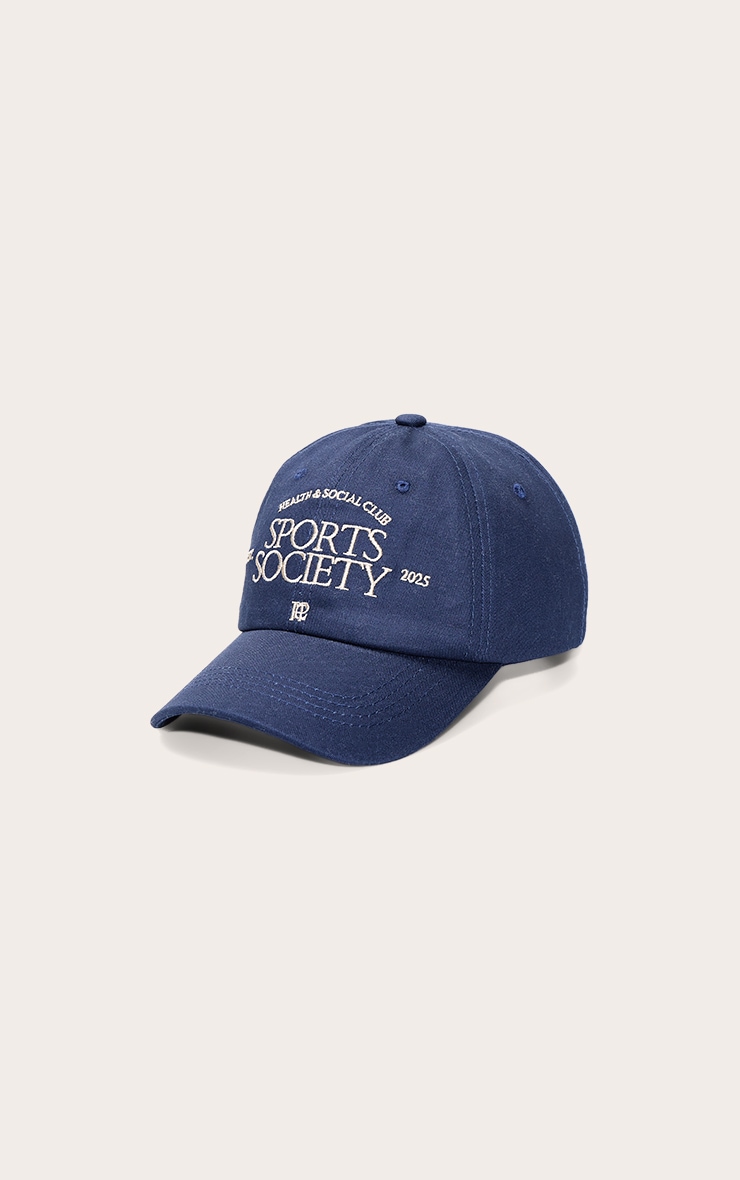 Navy Sports Society Cap image 3