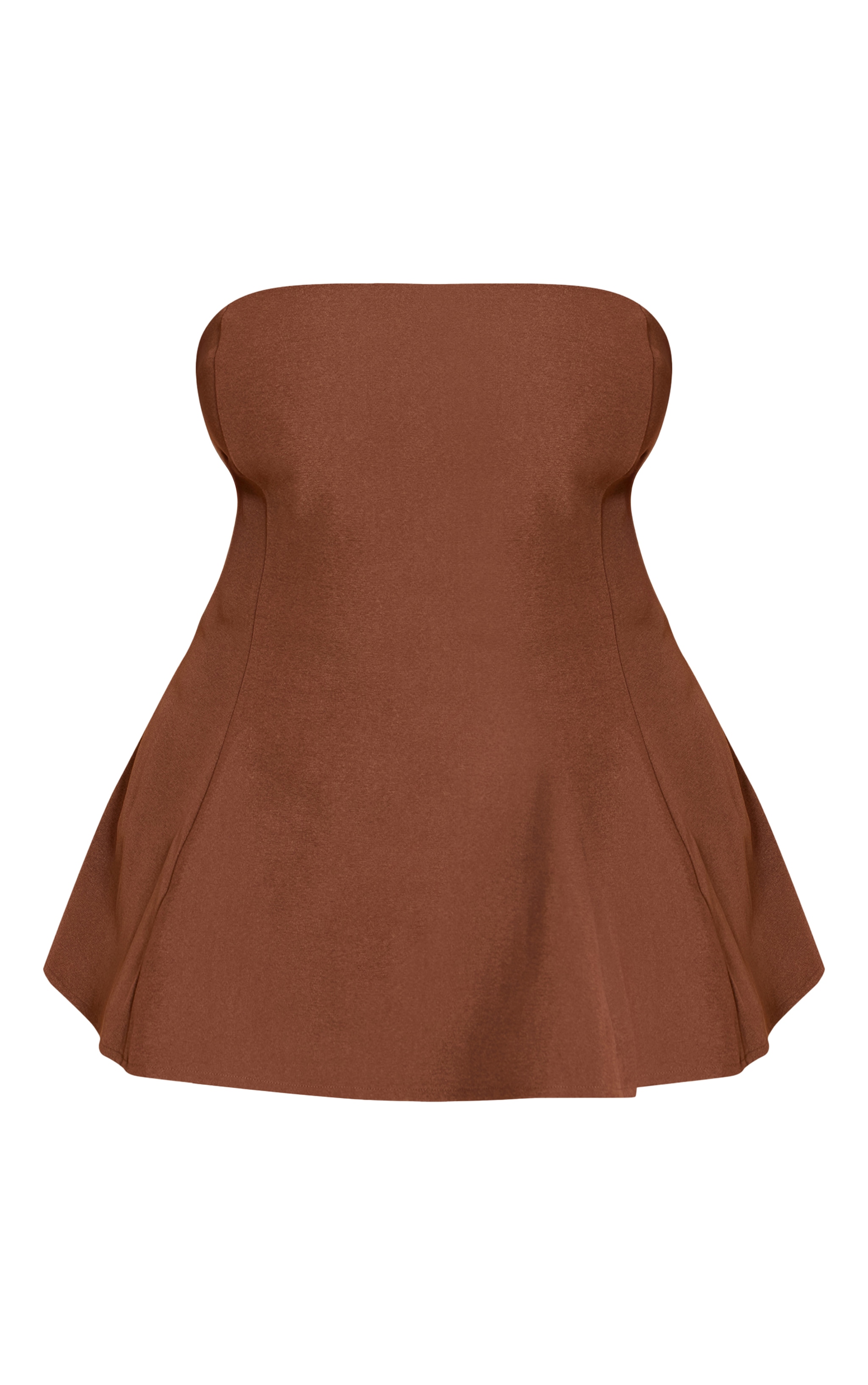 Plus Chocolate Bandeau A-line Top image 5