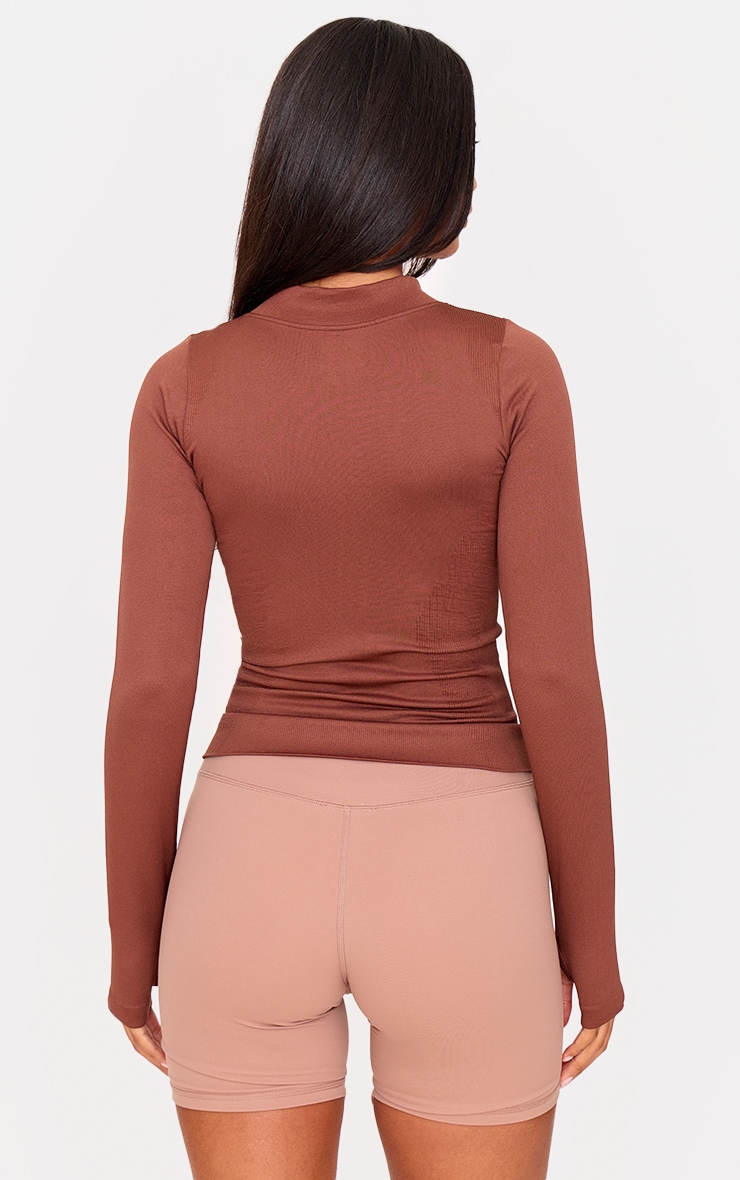 Chocolate Seamless Jacket image 2