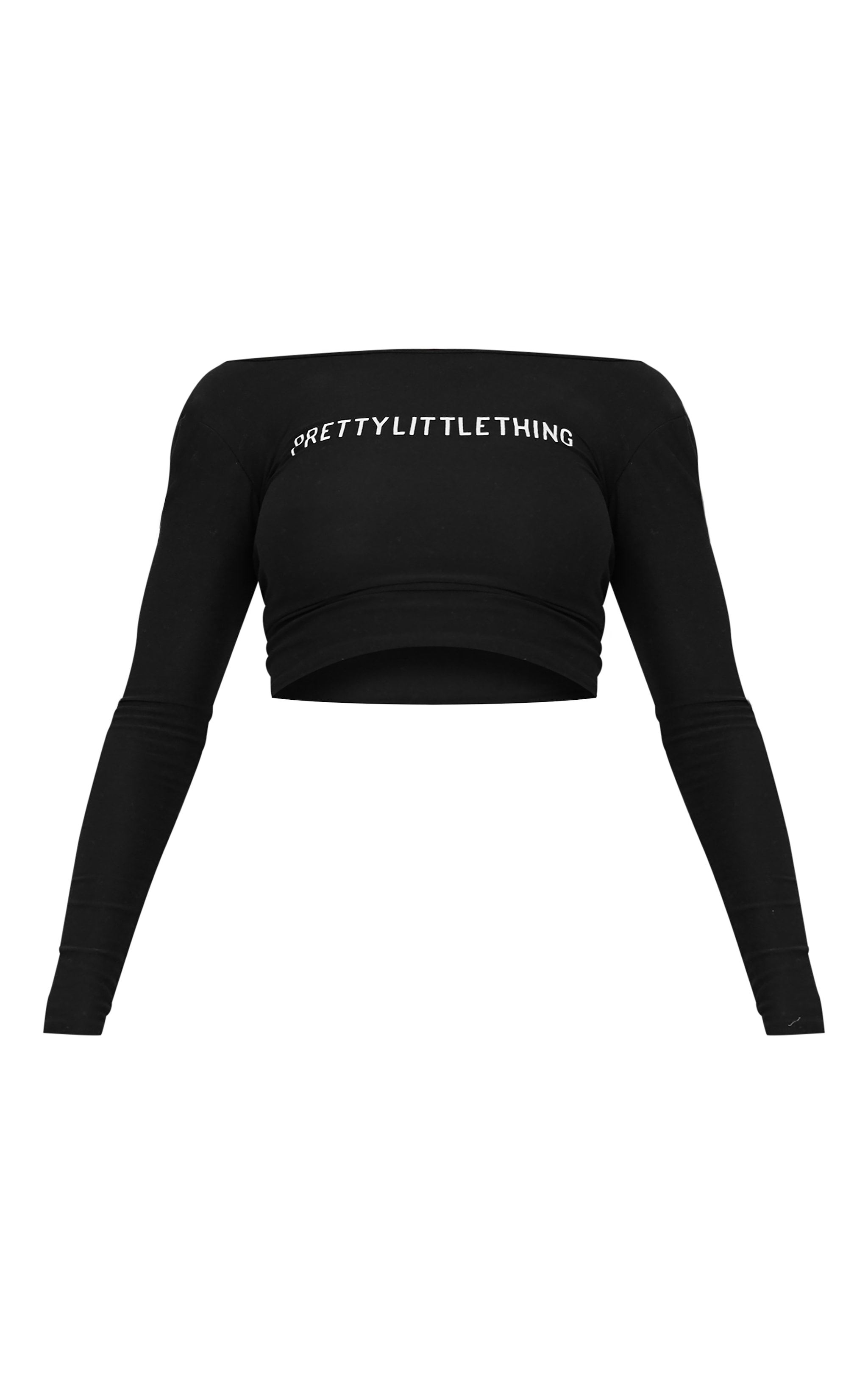 PRETTYLITTLETHING Black Long Sleeve Top image 5