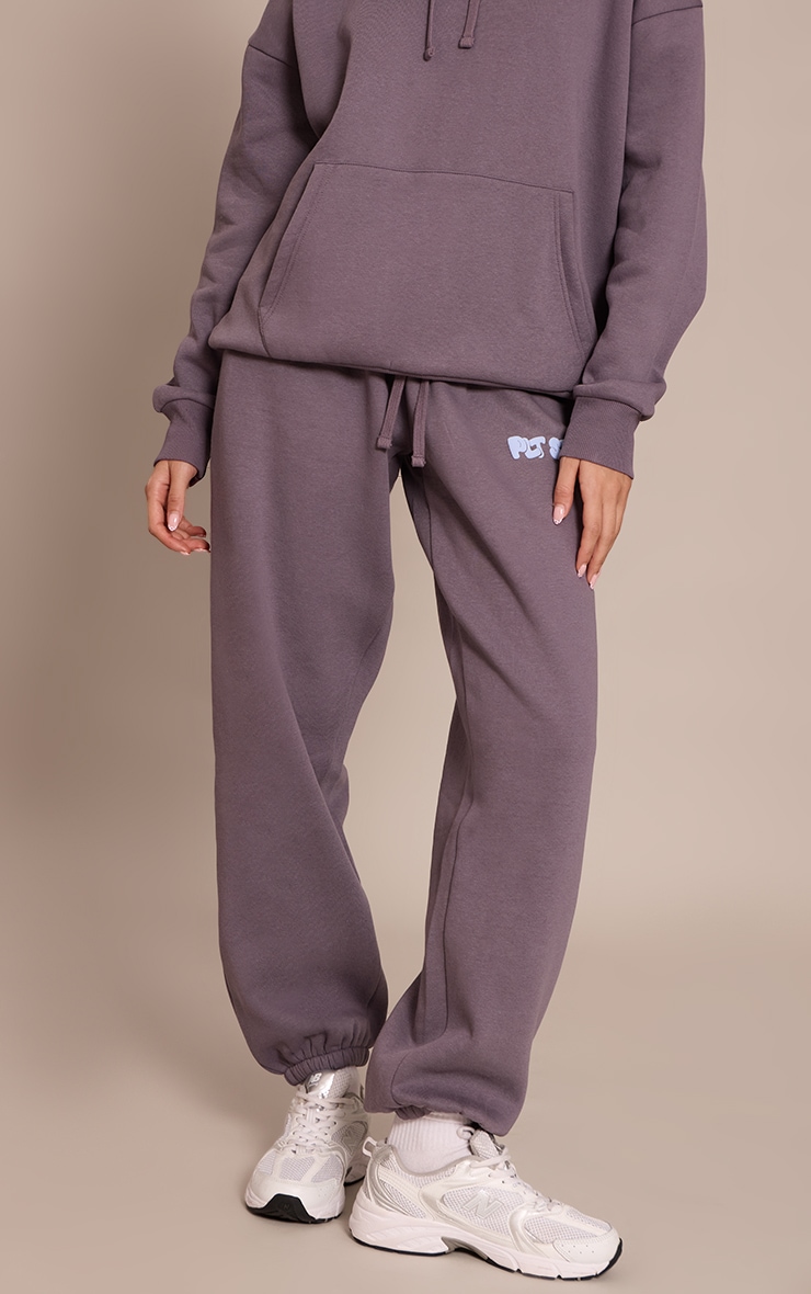 Charcoal PLT Studio Print Cuffed Sweatpants image 2