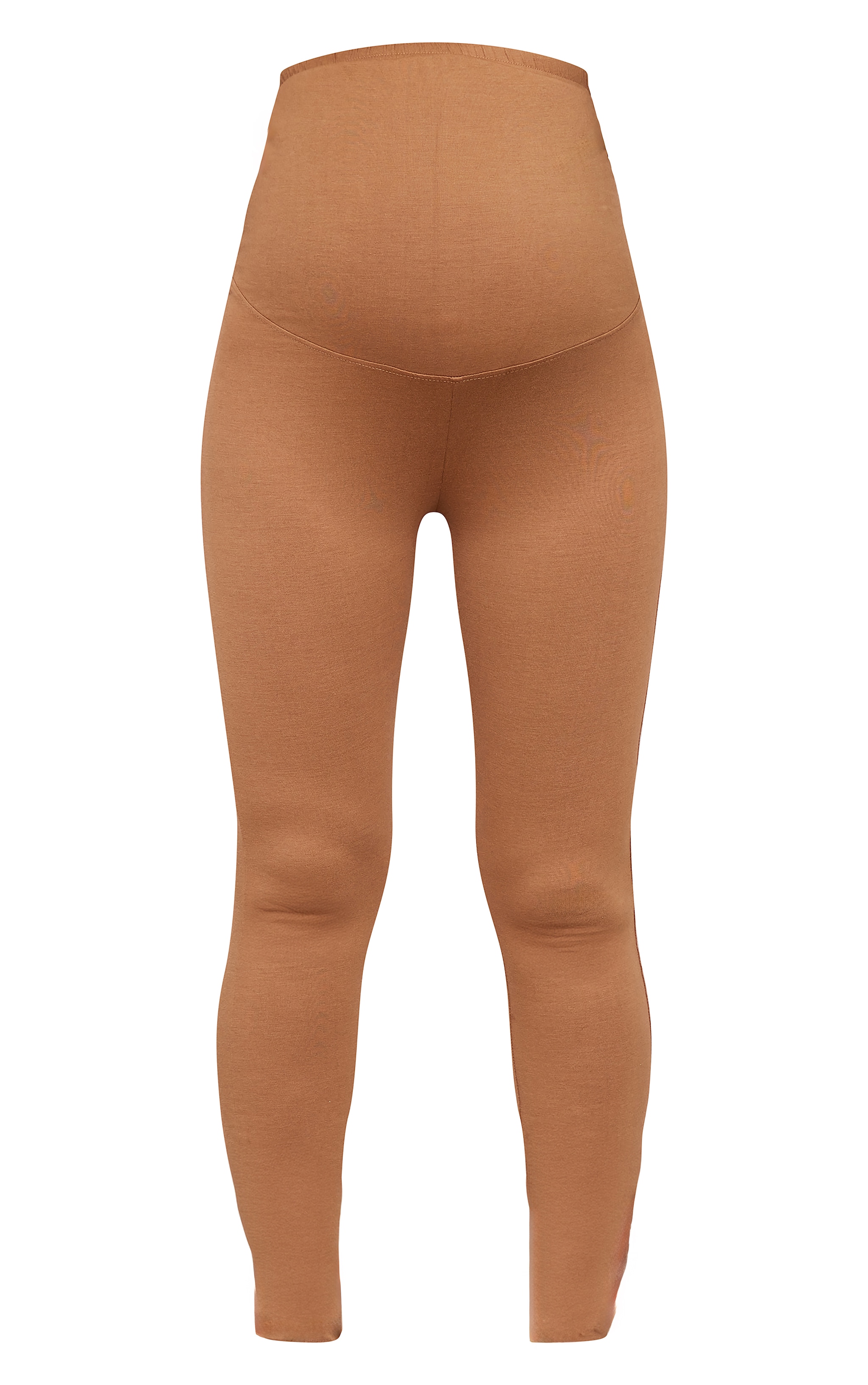 Maternité Legging de grossesse marron recouvrant le ventre image 5